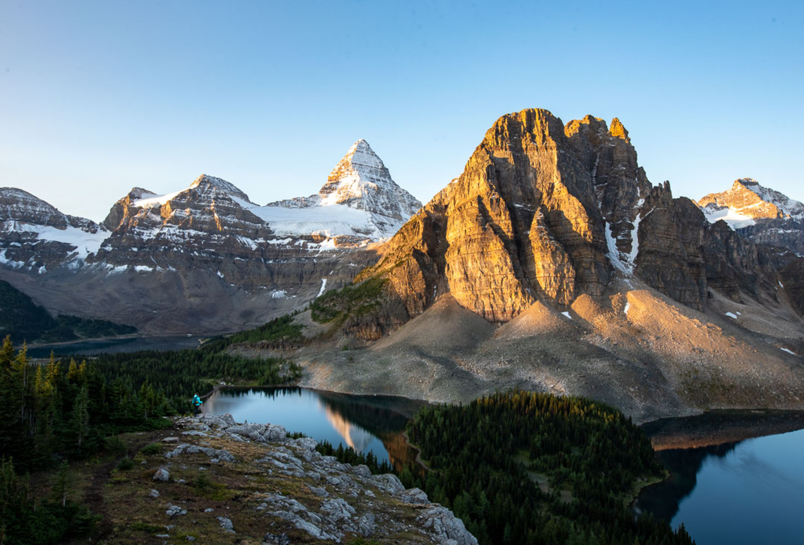 Magog Lake and Mount Assiniboine
